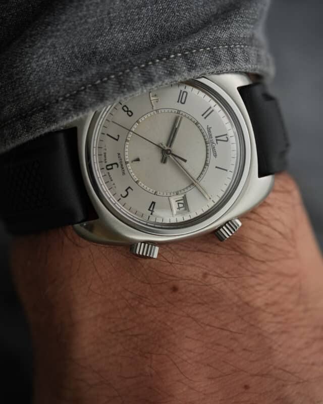 Jaeger LeCoultre Memovox Speed Beat Jumbo Ref. E 876 Alarm 1970s Watchurbia The vintage portfolio