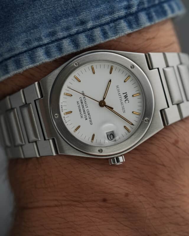 IWC Ingenieur 3521 Chronometer Gerald Genta 1992 Watchurbia