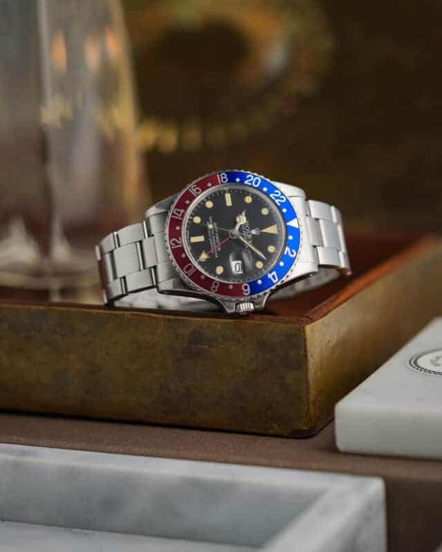 ROLEX GMT MASTER PEPSI MK 5A Lemrich Maxi Dial 1979