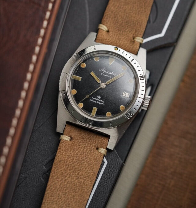 Alternative view of AQUASTAR GENEVE MODEL / TYP 60 – SKIN DIVER