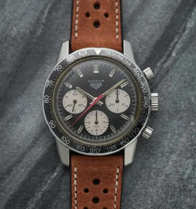 HEUER AUTAVIA 2446C (T) – MKII – Valjoux 72 – Reverse Panda