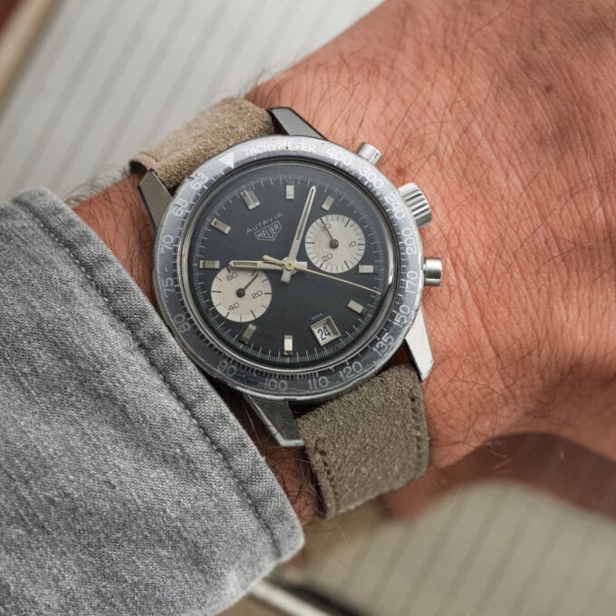Alternative view of HEUER AUTAVIA 7863C “DATO” | MK1 | 1968 | SERIAL 138888