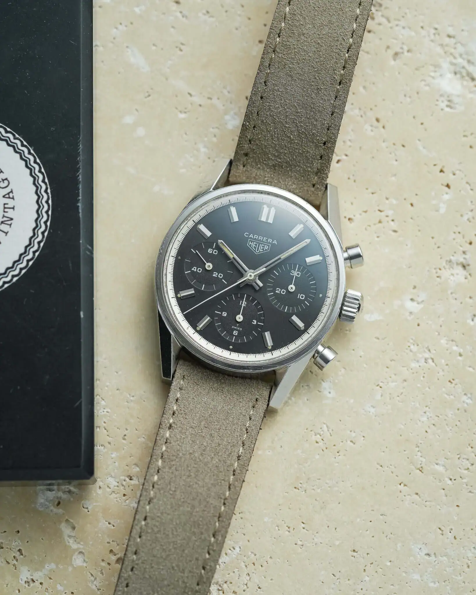 HEUER Carrera 12 – Ref. 2447N – MK2 – Valjoux 72