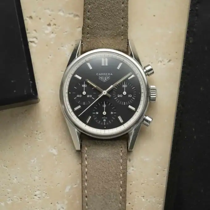 HEUER Carrera 12 – Ref. 2447N – Second Execution – Valjoux 72