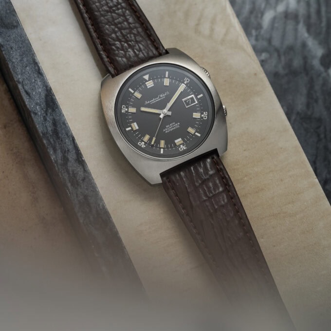 IWC Aquatimer ref. 1822 – double crown diver