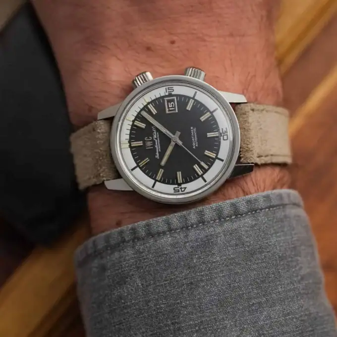 IWC Aquatimer R812 AD / 1812 – Black and White