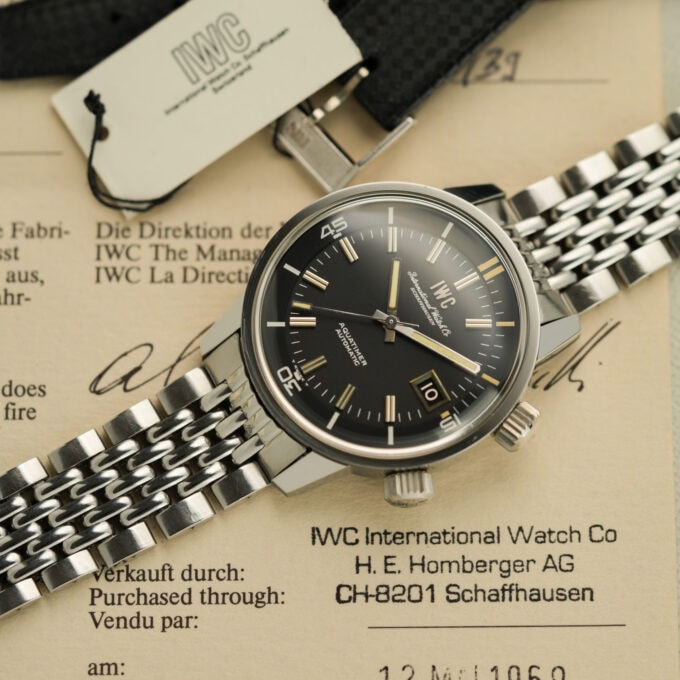 IWC Aquatimer 1812 / R812ad – Gay Freres – Tropic – FULL SET