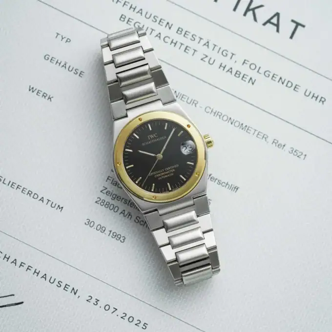 IWC Ingenieur 3521 JLC Chronometer – Gerald Genta