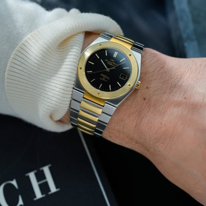 Alternative view of IWC Ingenieur Jumbo Ref. 3303 – Gerald Genta – IWC Service