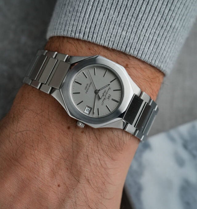 Alternative view of IWC Yacht Club II 3311 Quartz – Gerald Genta