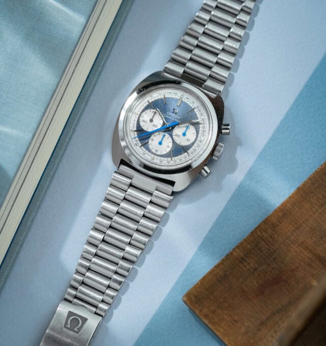 OMEGA SEAMASTER BLUE REVERSE PANDA CHRONOGRAPH Ref.: 145.029 – cal. 861