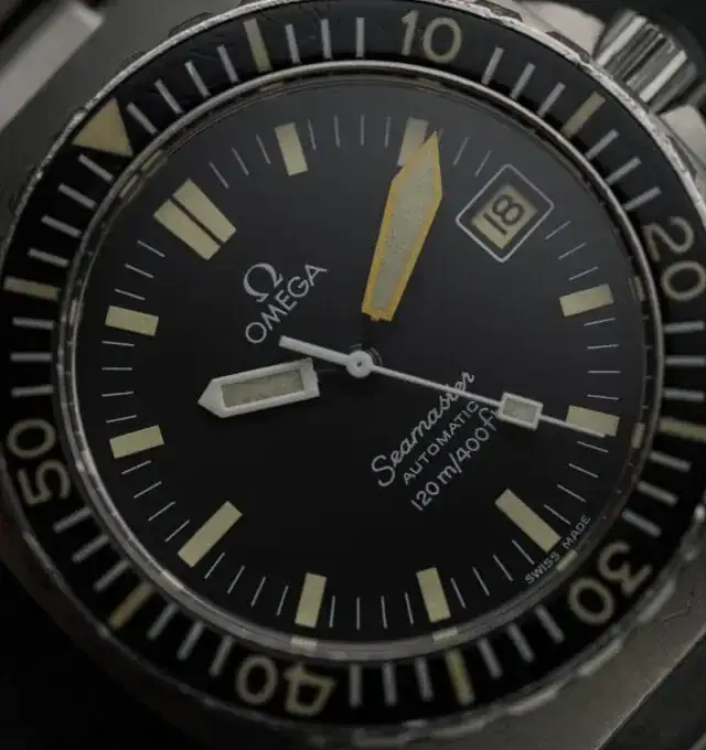 Alternative view of OMEGA SEAMASTER 120 BABY PLOPROF – 166.0250 – Serial#38 – YELLOW