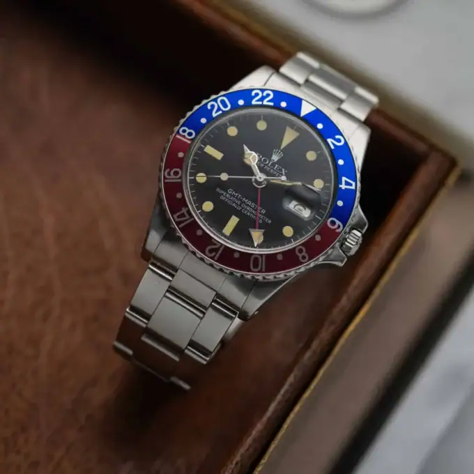 ROLEX GMT MASTER PEPSI – 1675 – MK 5A ‘Lemrich’ Maxi Dial