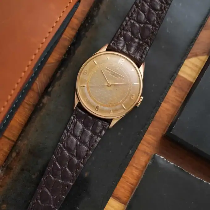 Vacheron&Constantin 4413 Jumbo – 18K gold – Full Guilloche Dial