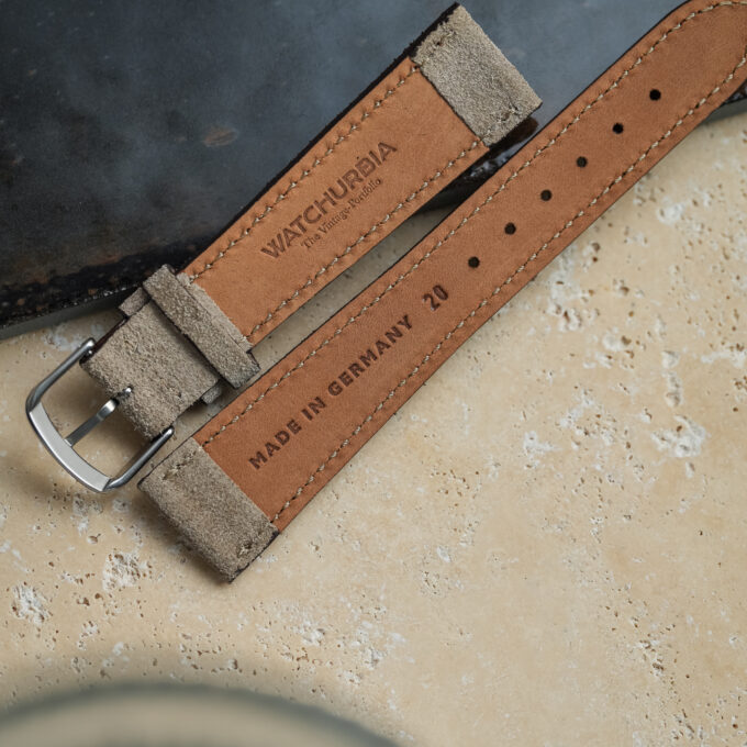 Alternative view of Desert Drift Suede Strap – Sand