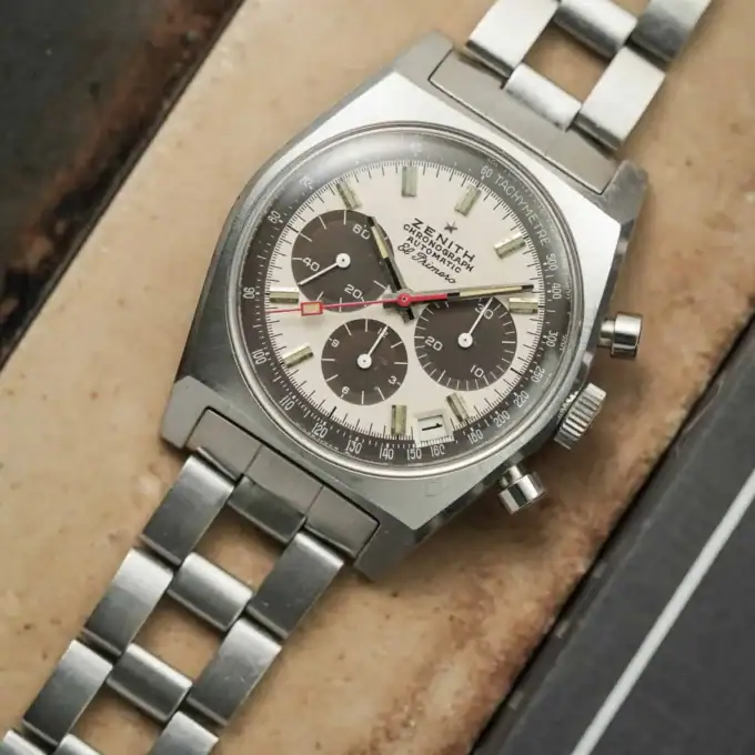 Zenith El Primero A384 – tropical panda – Gay Freres Ladder