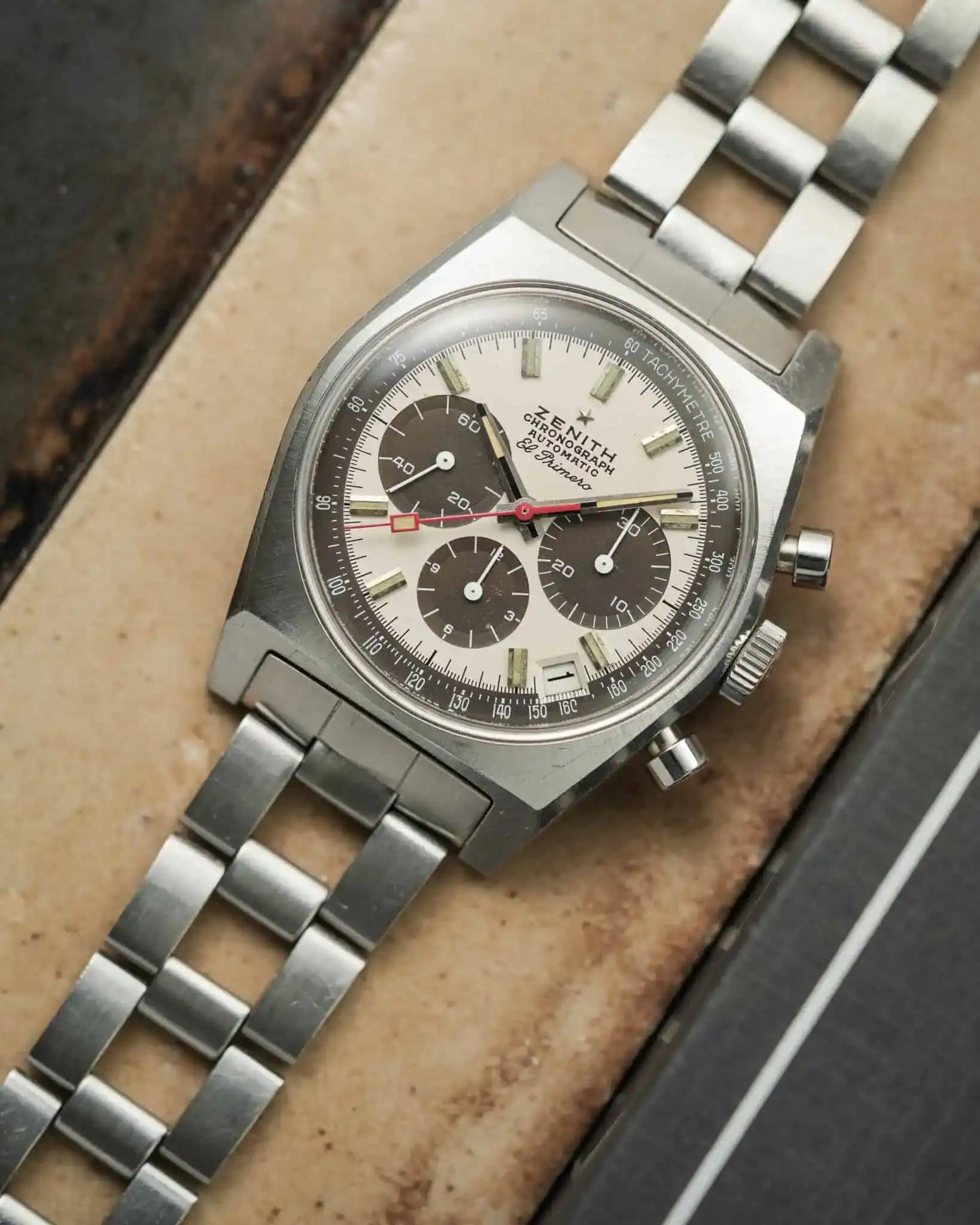 Zenith El Primero A384 – tropical panda – Gay Freres Ladder