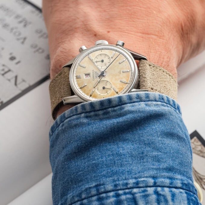 Alternative view of HEUER Carrera 45 - DATO - 3147S - 1st Execution (MK1)