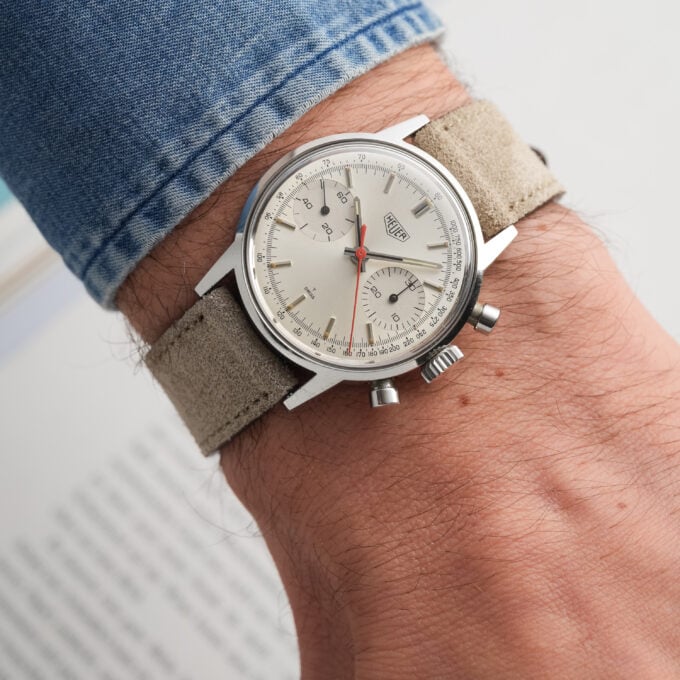 Alternative view of HEUER 73323 S - Silver Dial