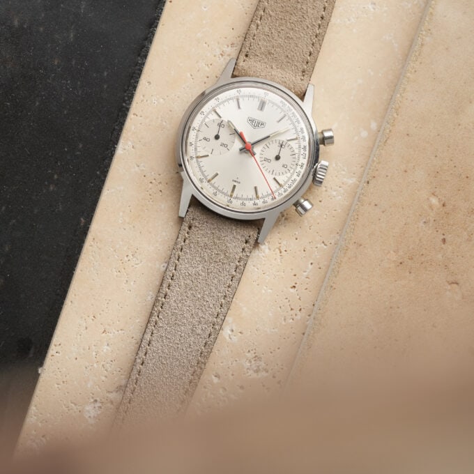 HEUER 73323 S - Silver Dial