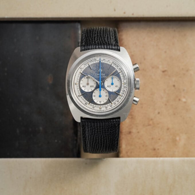 OMEGA SEAMASTER BLUE REVERSE PANDA CHRONOGRAPH Ref.: 145.029 – cal. 861