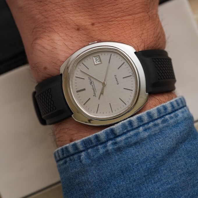 Alternative view of IWC 3072 Jumbo (IW3072) - rhodium grey dial