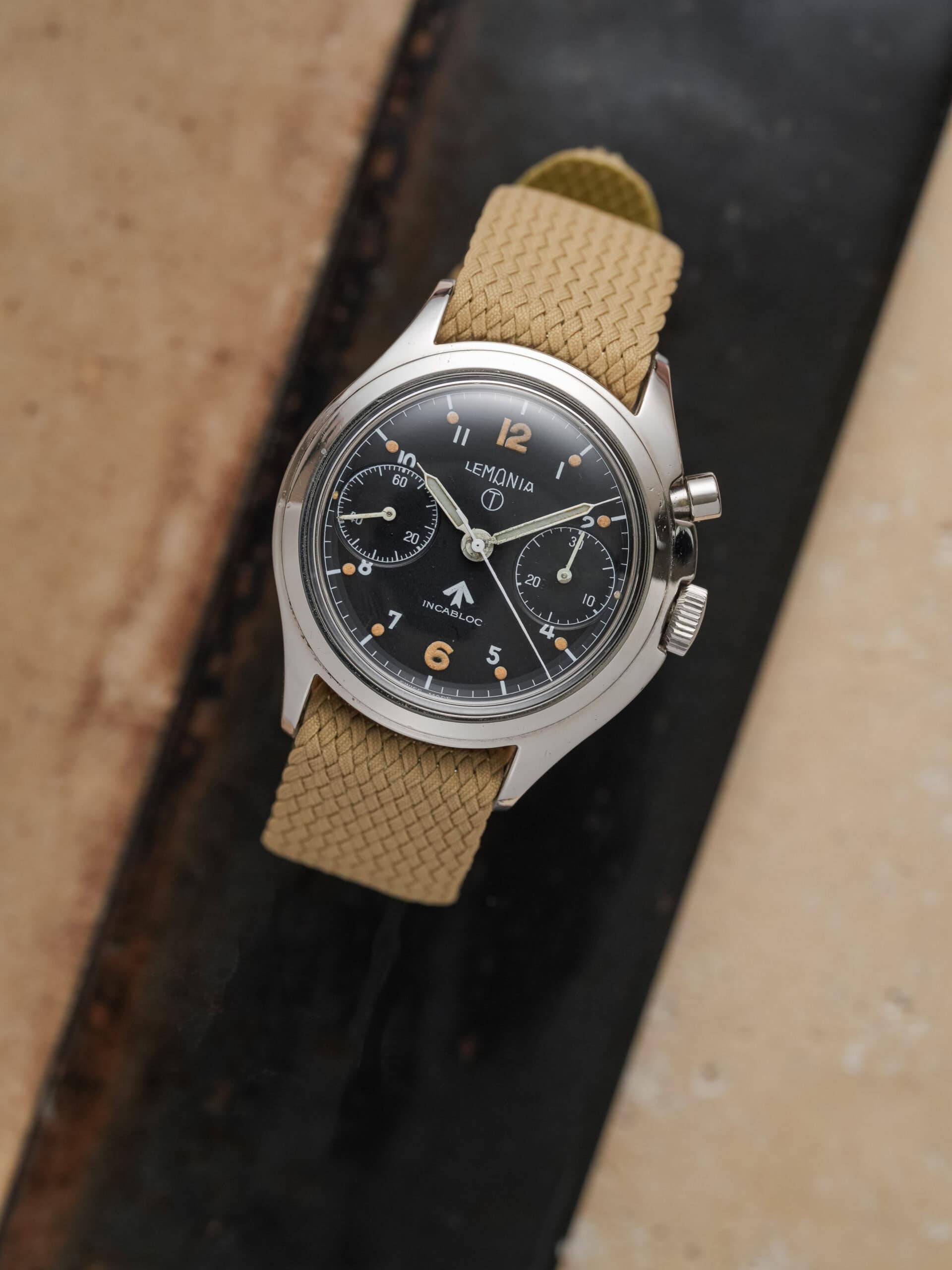 Lemania RAF 6BB Monopusher Chronograph – Calibre 2220 - Image 5