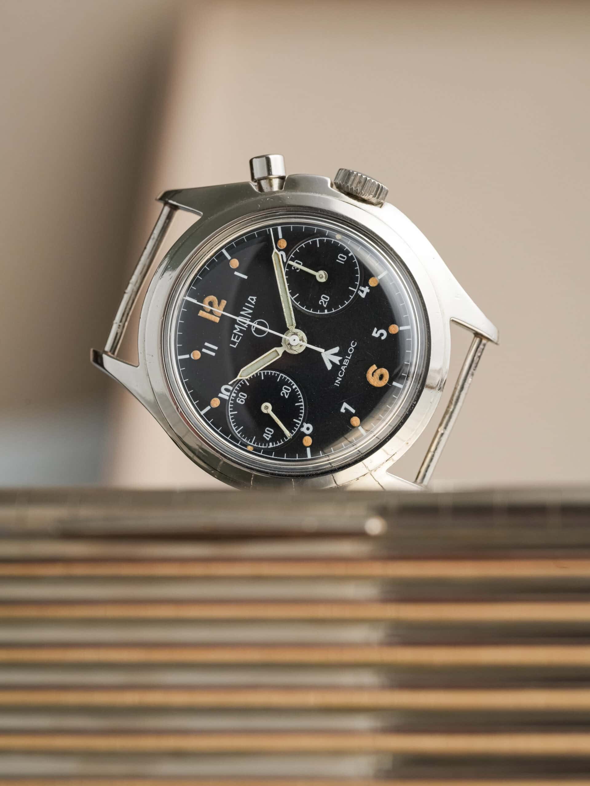 Lemania RAF 6BB Monopusher Chronograph – Calibre 2220 - Image 16