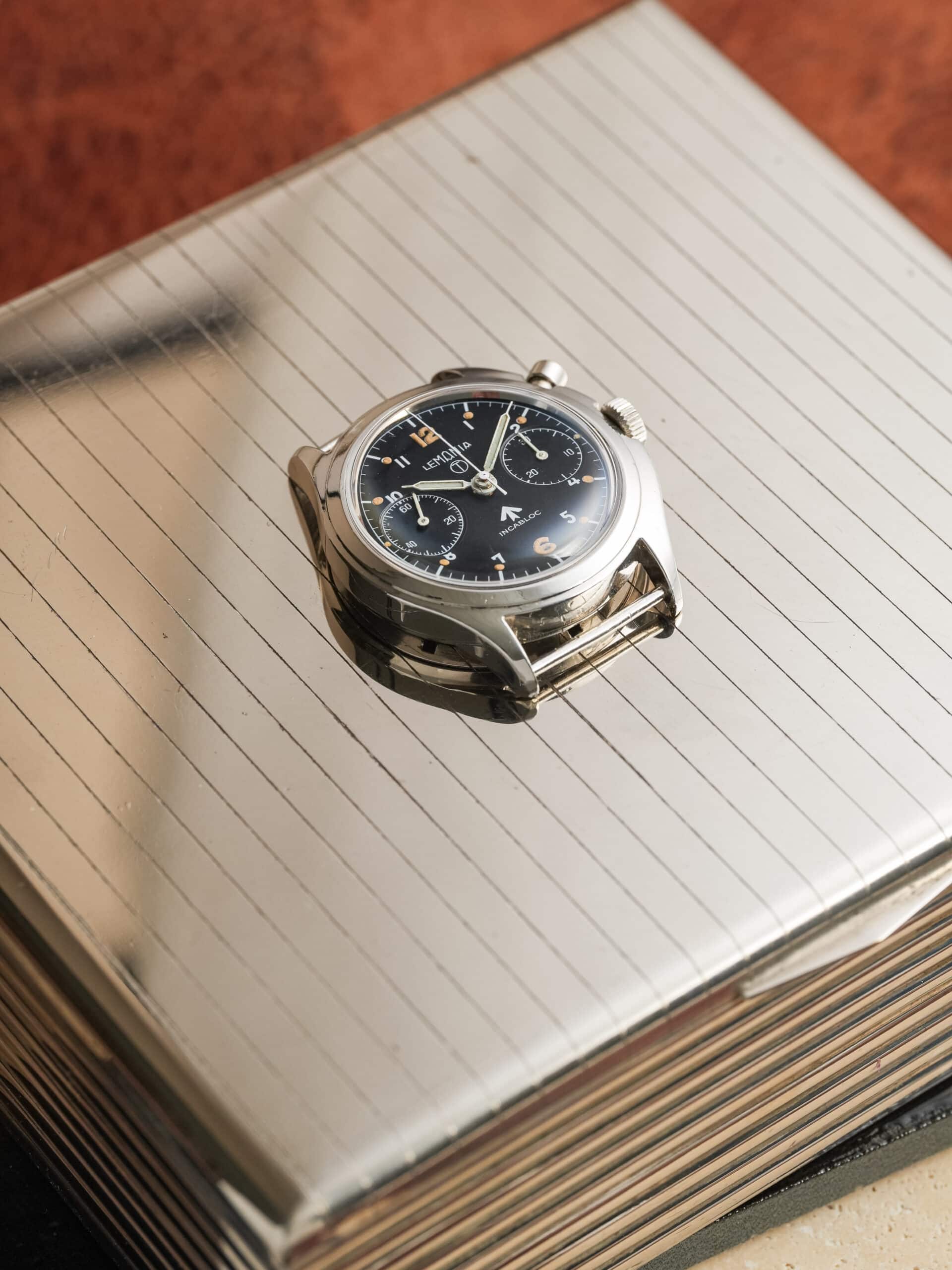 Lemania RAF 6BB Monopusher Chronograph – Calibre 2220 - Image 17