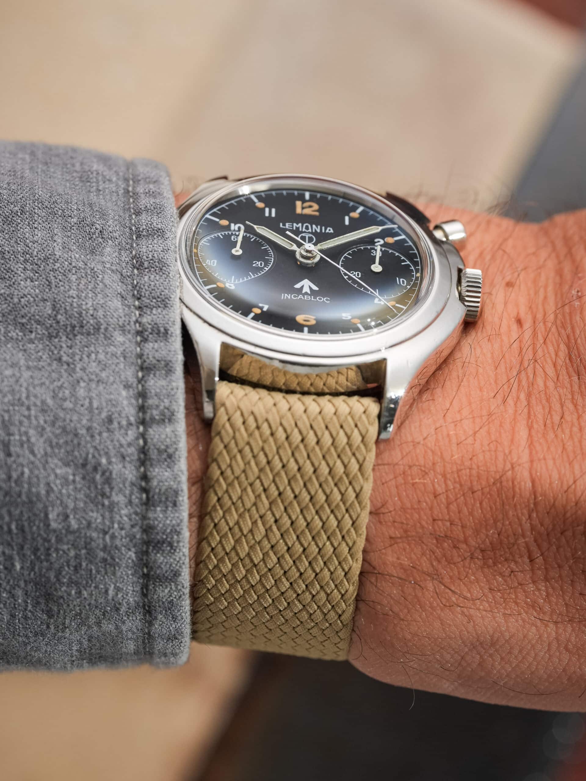 Lemania RAF 6BB Monopusher Chronograph – Calibre 2220 - Image 9