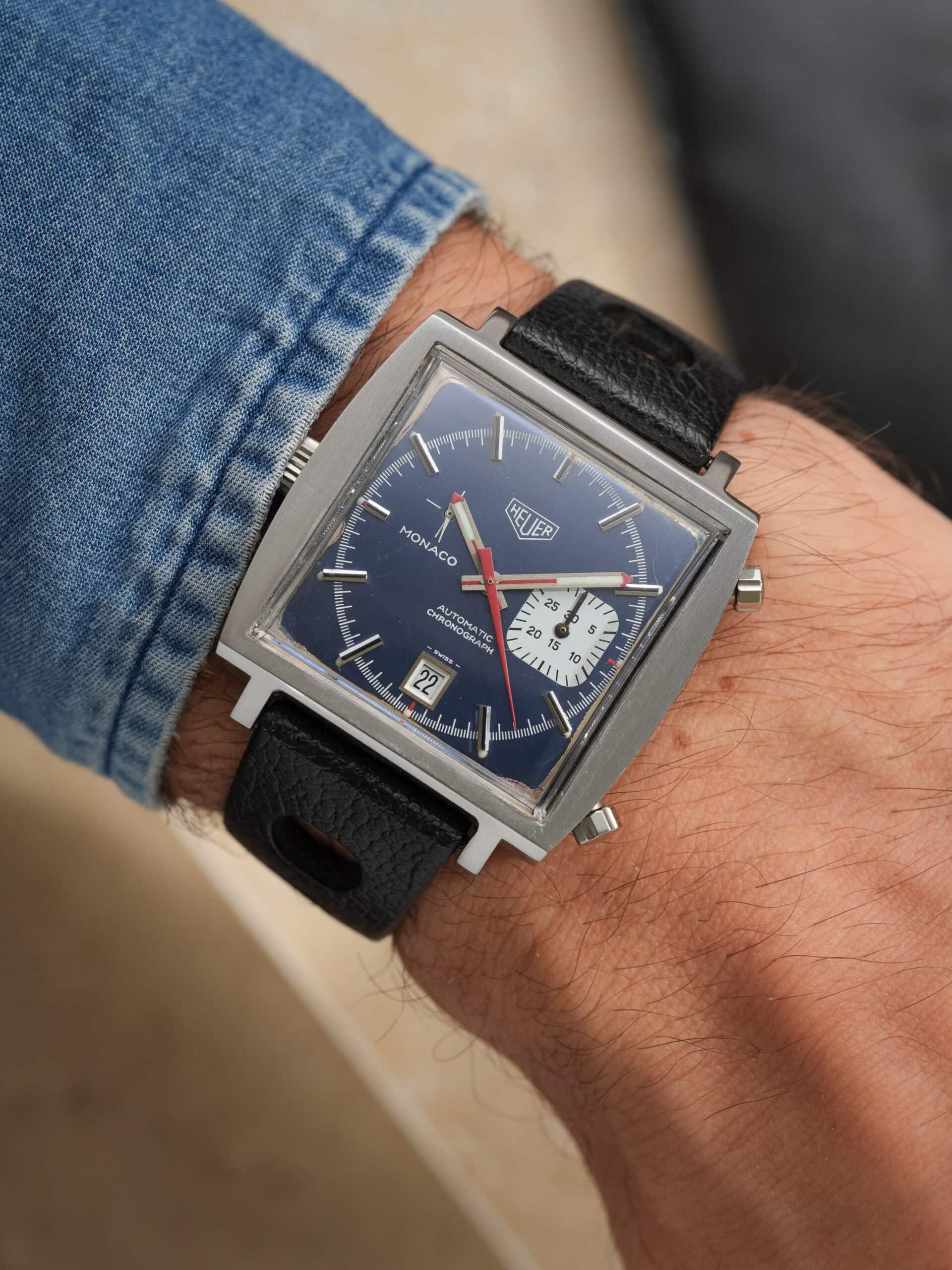 HEUER Monaco Ref. 1533B | Blue Dial | Calibre 15 - Image 3