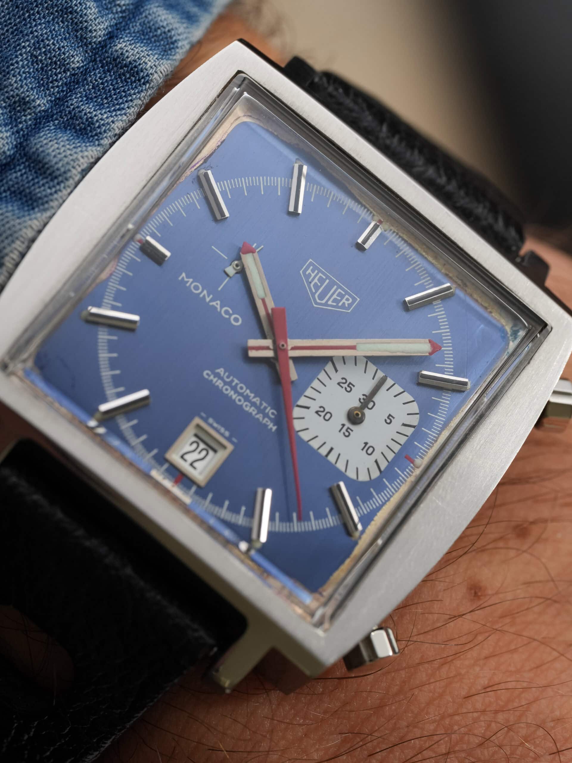 HEUER Monaco Ref. 1533B | Blue Dial | Calibre 15 - Image 7