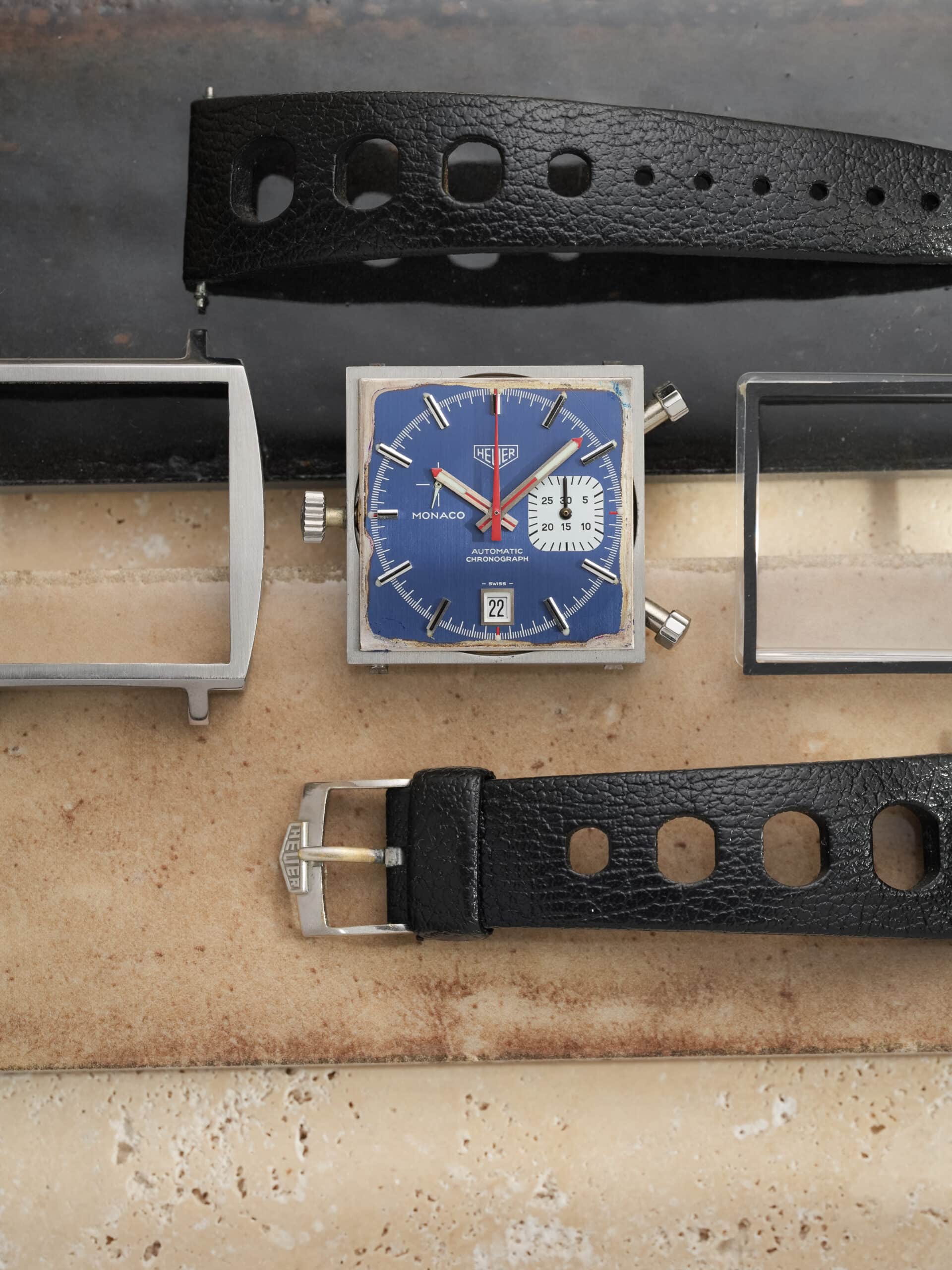 HEUER Monaco Ref. 1533B | Blue Dial | Calibre 15 - Image 5