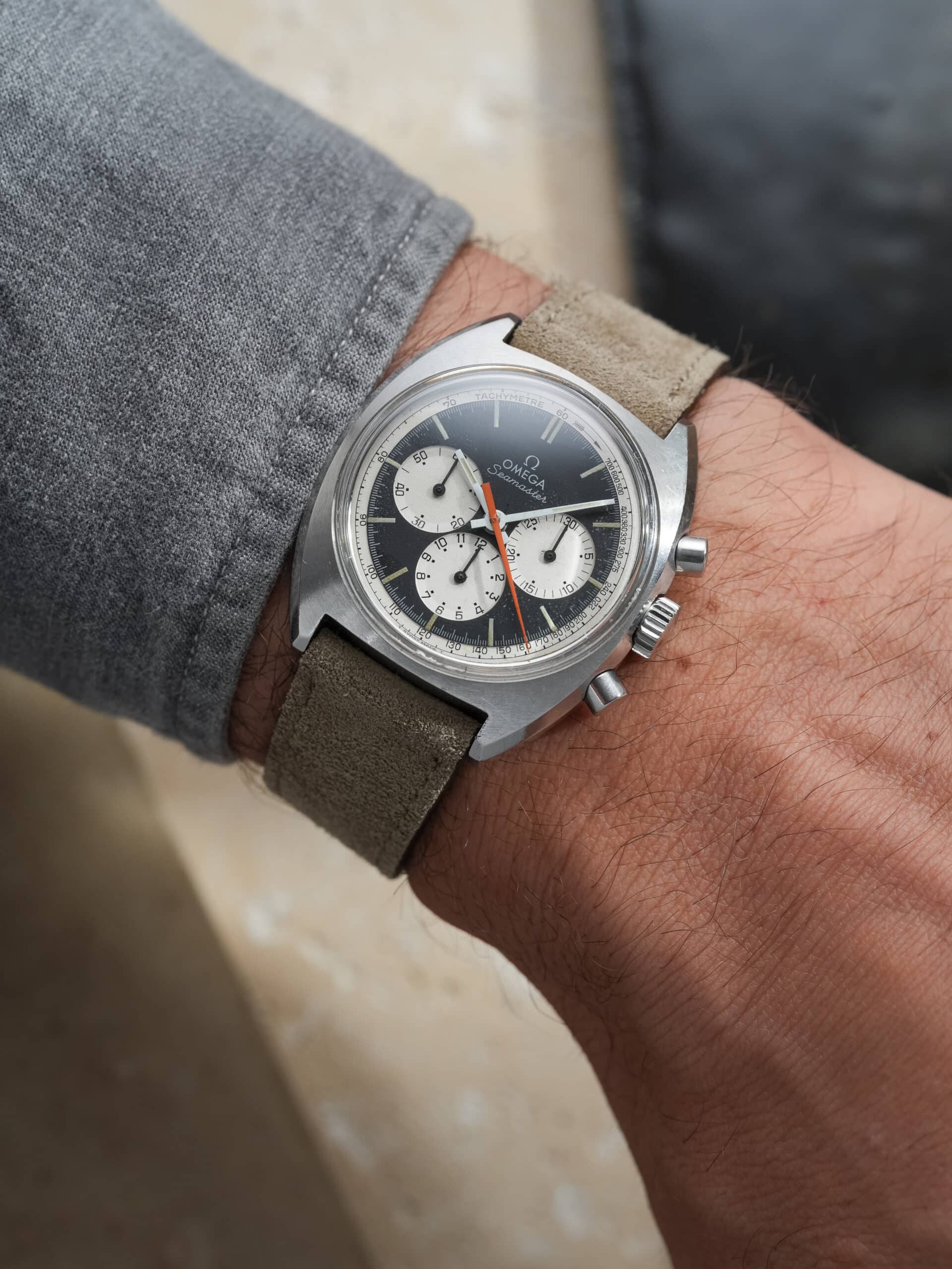 Omega Seamaster Chronograph Ref. 145.016.68 - Panda Dial - Image 4