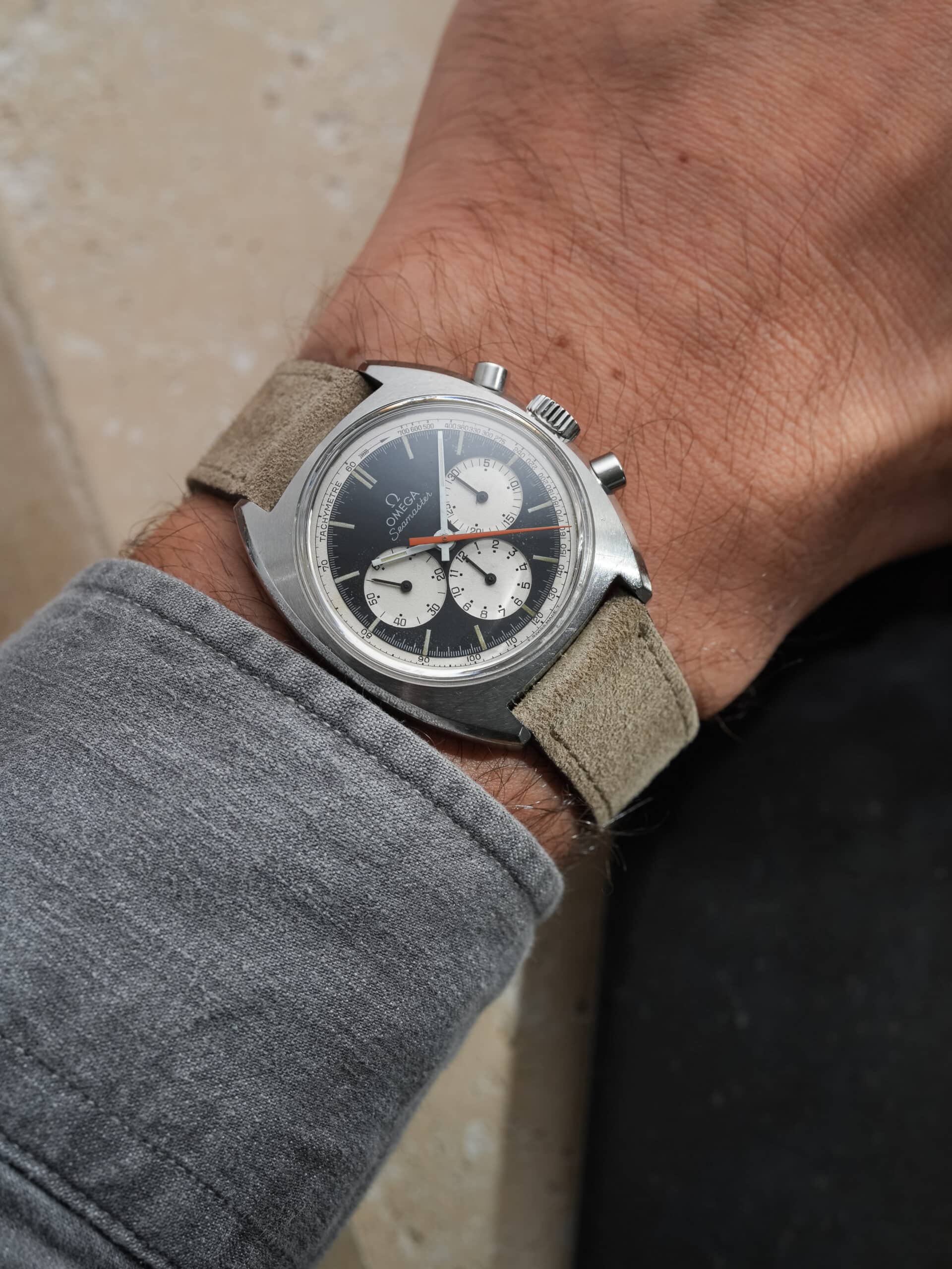 Omega Seamaster Chronograph Ref. 145.016.68 - Panda Dial - Image 9