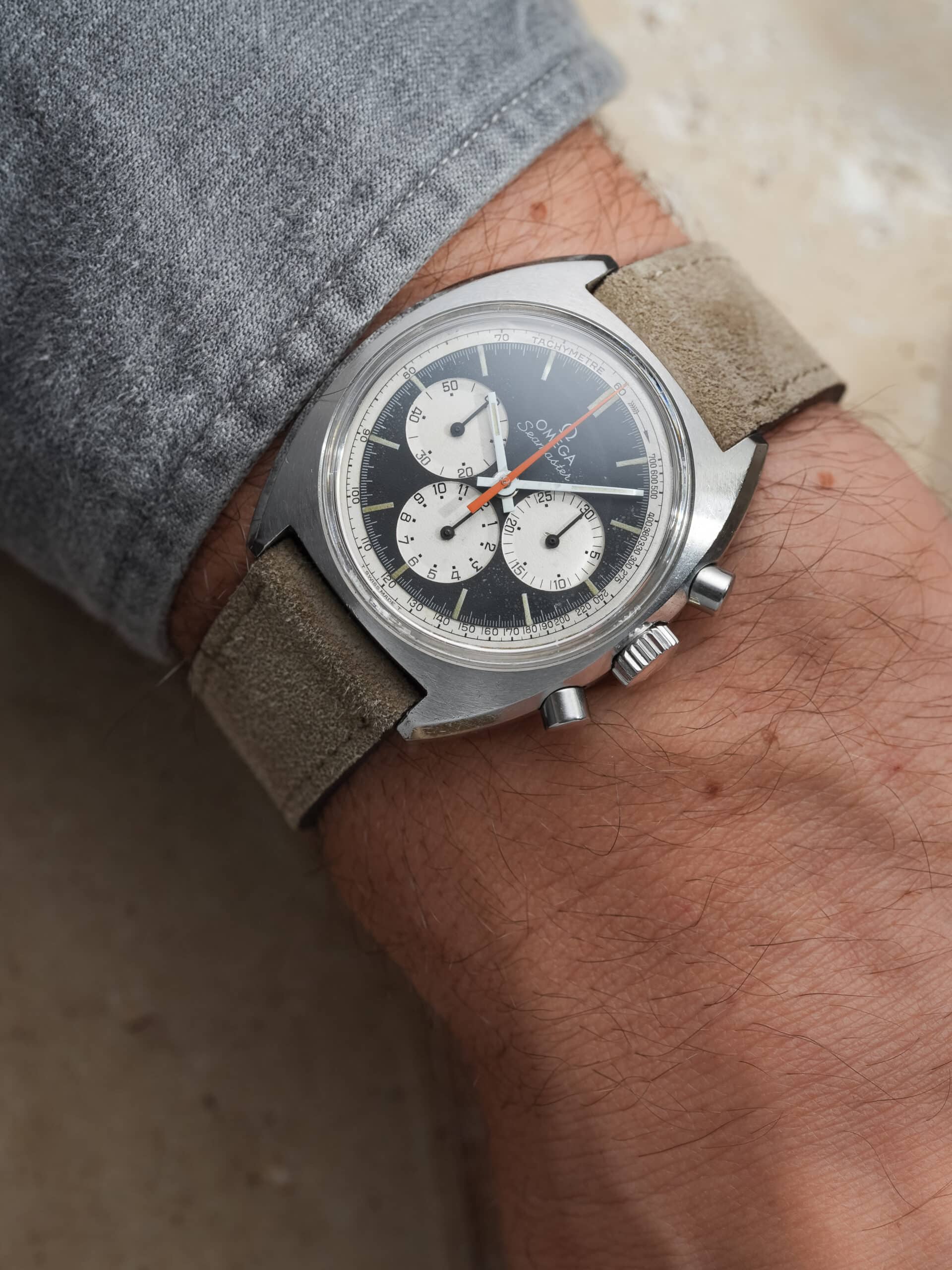 Omega Seamaster Chronograph Ref. 145.016.68 - Panda Dial - Image 7