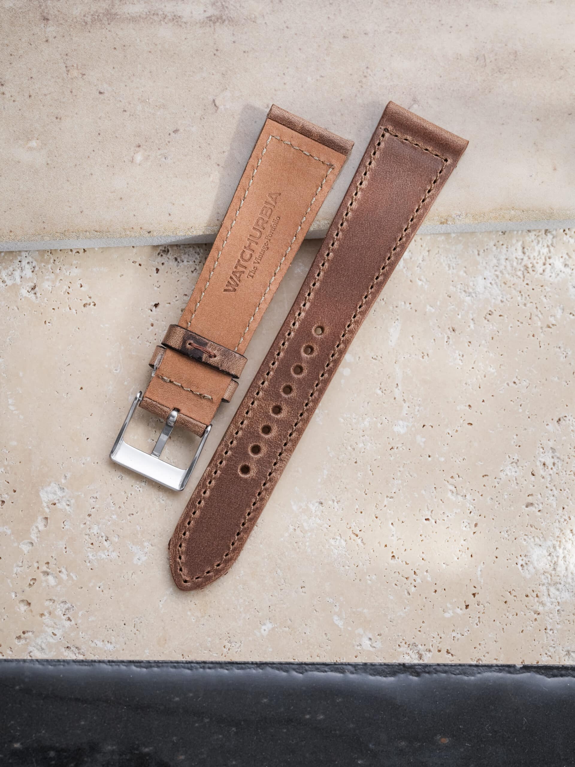 The Ashwood - Horween Chromexcel Strap - plain - Image 7