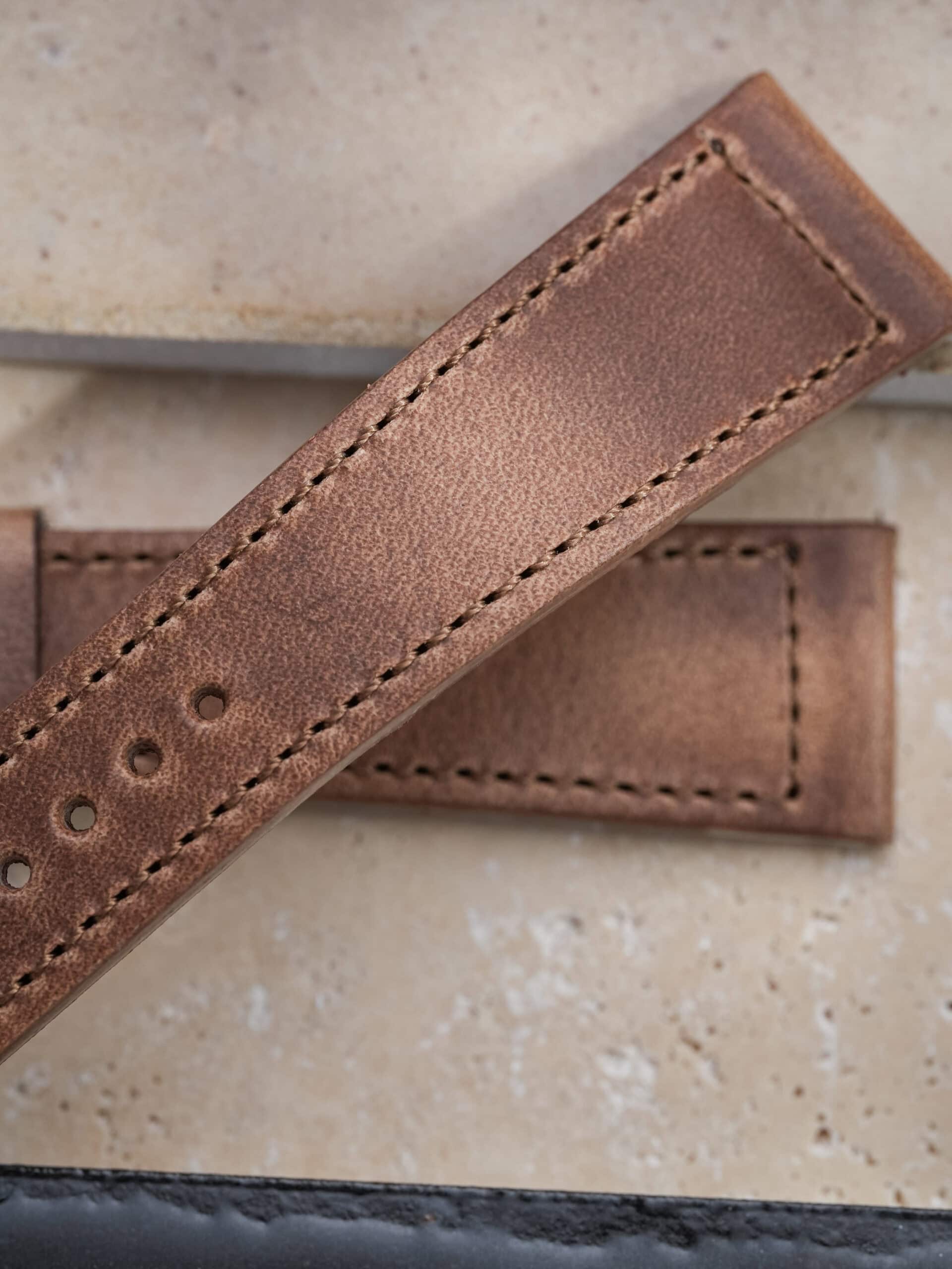 The Ashwood - Horween Chromexcel Strap - plain - Image 5