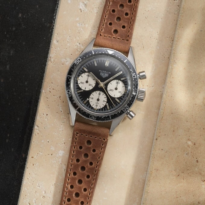 Alternative view of HEUER Autavia 2446 - MK2/3 - Jochen Rindt - Valjoux 72