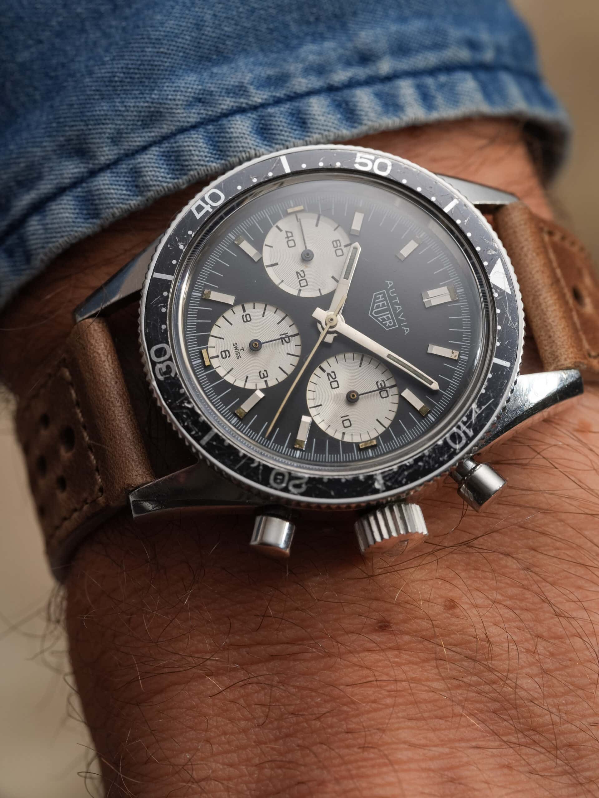 HEUER Autavia 2446 - MK2/3 - Jochen Rindt - Valjoux 72 - Image 9