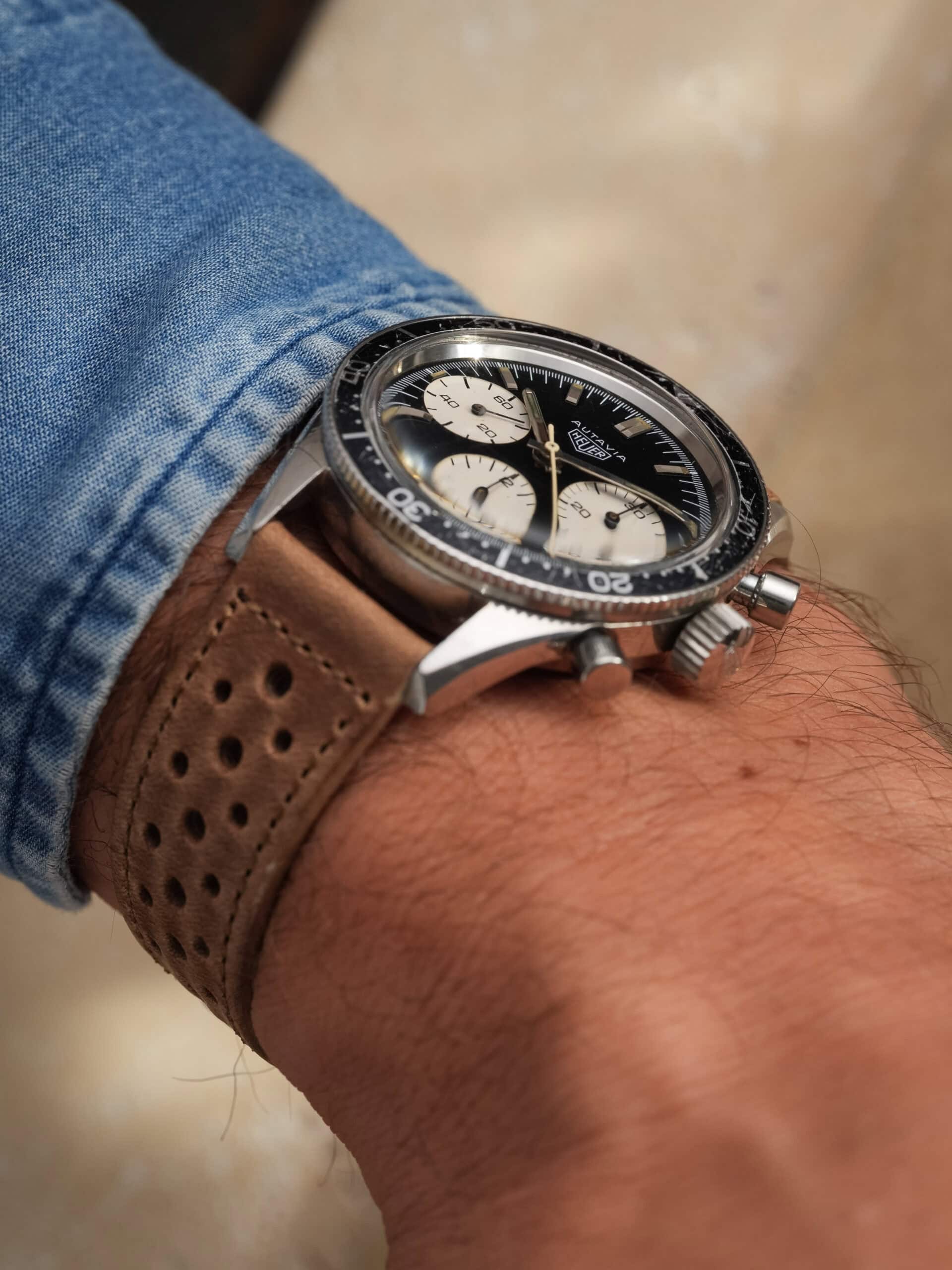 HEUER Autavia 2446 - MK2/3 - Jochen Rindt - Valjoux 72 - Image 6