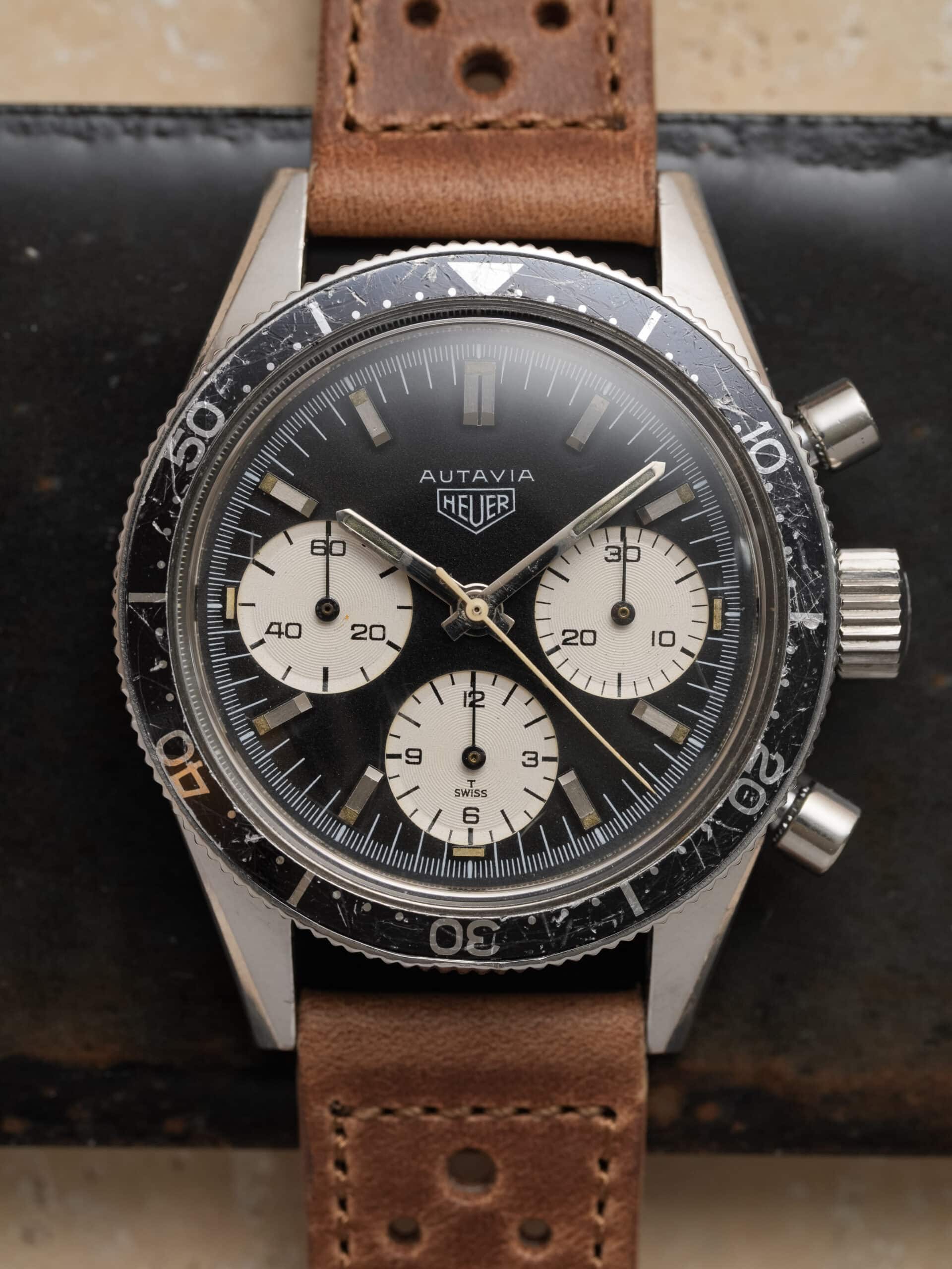 HEUER Autavia 2446 - MK2/3 - Jochen Rindt - Valjoux 72 - Image 16