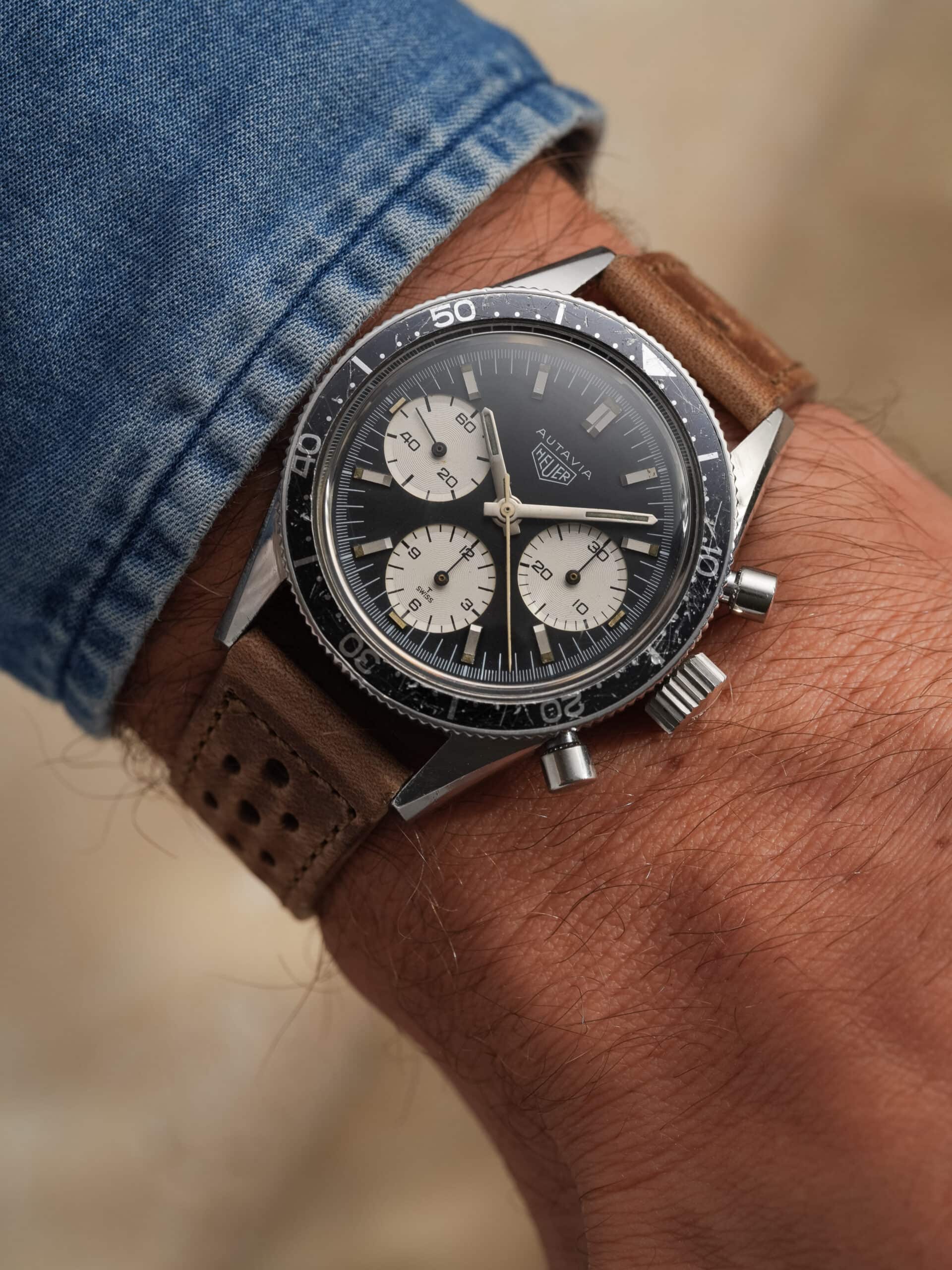 HEUER Autavia 2446 - MK2/3 - Jochen Rindt - Valjoux 72 - Image 3
