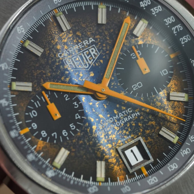 HEUER CARRERA 110.573B – TROPICAL DIAL – CALIBRE 12 - Image 6