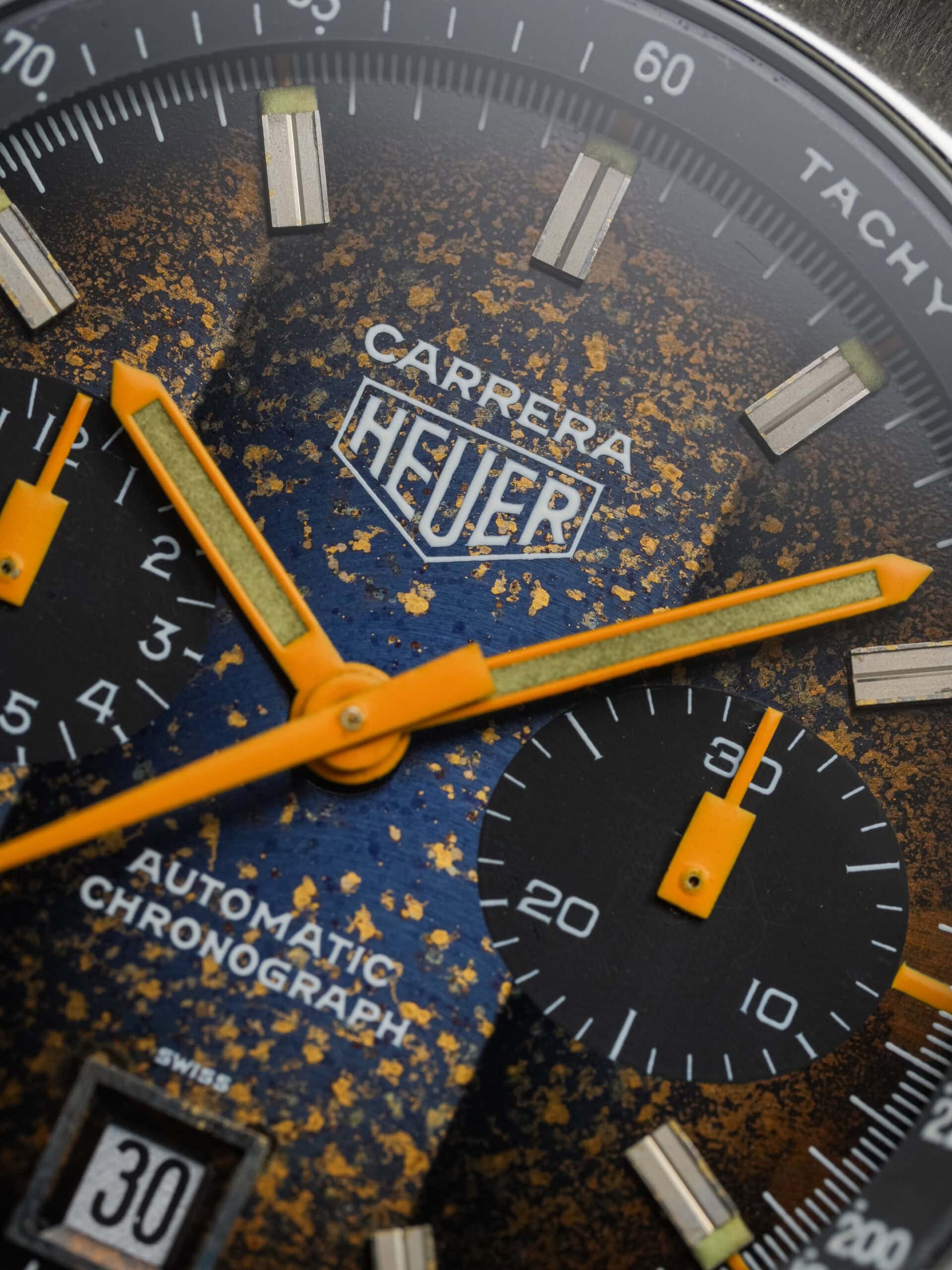 HEUER CARRERA 110.573B – TROPICAL DIAL – CALIBRE 12 - Image 7