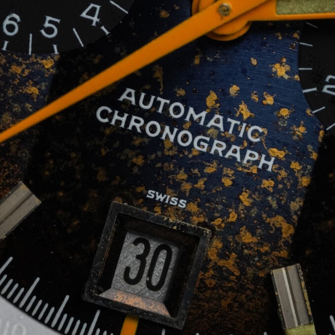 HEUER CARRERA 110.573B – TROPICAL DIAL – CALIBRE 12 - Image 8