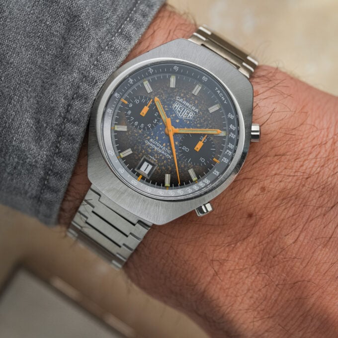 Alternative view of HEUER CARRERA 110.573B – TROPICAL DIAL – CALIBRE 12