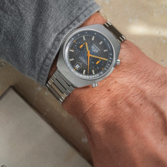 HEUER CARRERA 110.573B – TROPICAL DIAL – CALIBRE 12 - Image 4