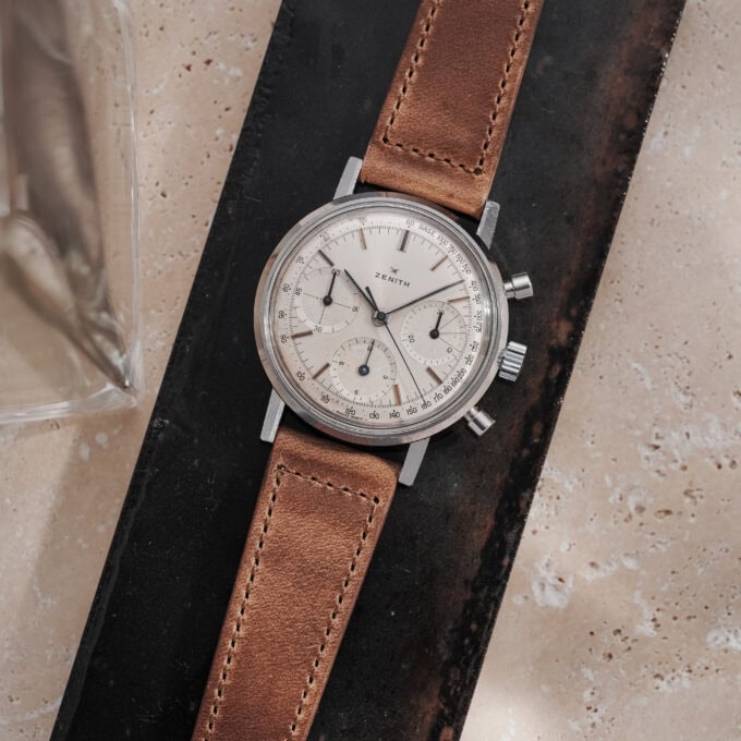 ZENITH A273 Chronograph – Silver Dial – Calibre 146HP