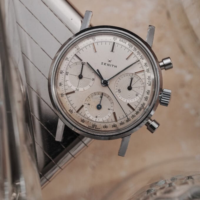 ZENITH A273 Chronograph – Silver Dial – Calibre 146HP - Image 14
